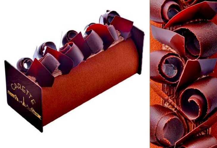 Bûches de Noël 2020 signées Carette