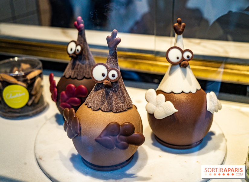 Chocolats de Pâques 2021 à La Pâtisserie et la Chocolaterie Cyril Lignac 