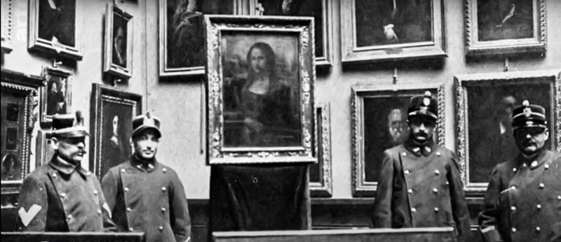 Éphéméride du 22 août à Paris : Le vol de la Joconde au Musée du Louvre