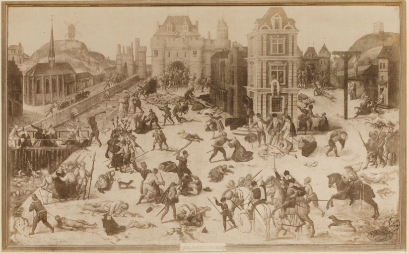 La Nuit de la Saint Barthélémy, anonyme, Musée Carnavalet 