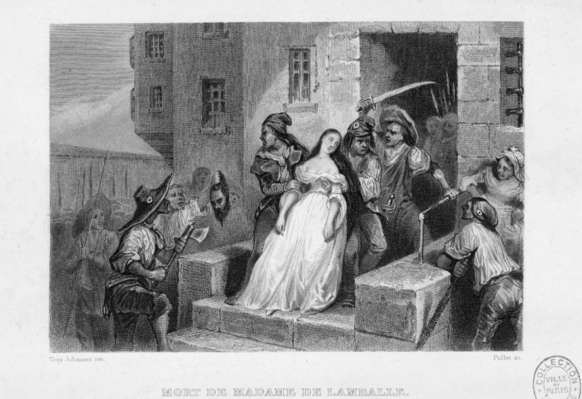 Mort de Madame de Lamballe