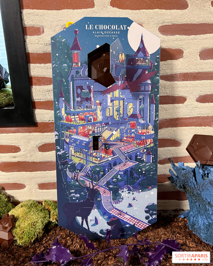 Le calendrier de l'Avent 2023 de la Manufacture de Chocolat Ducasse