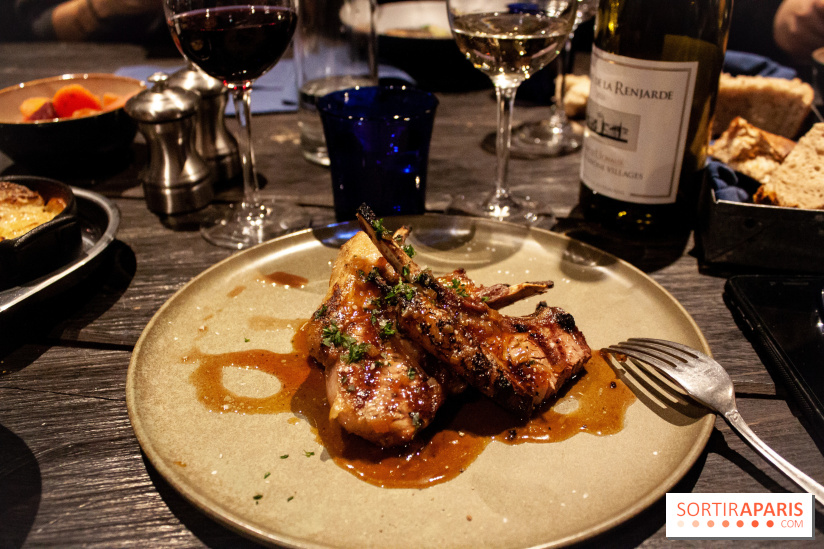 Côtes d'agneau fumées au thym de Jacopo Paris (19,50 €)