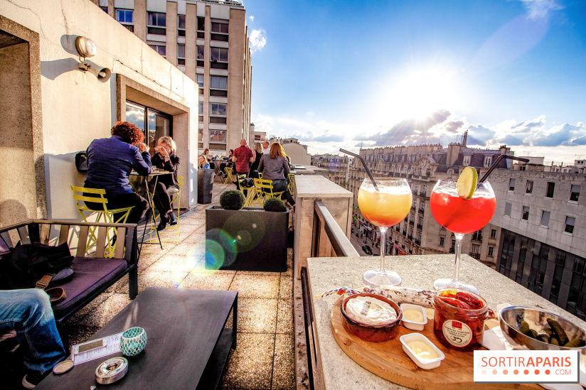 The Lounge Bar View du Novotel Vaugirard
