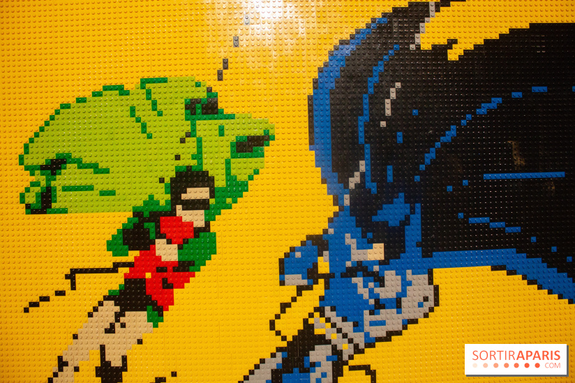 L'exposition LEGO des Super-Heros DC à la Villette