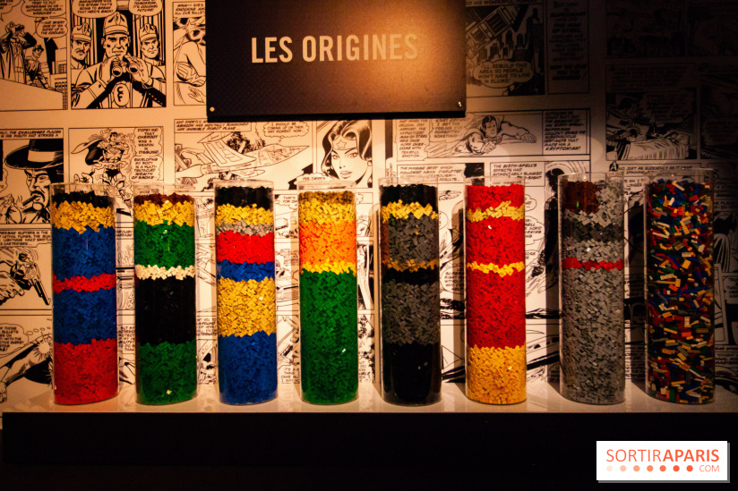L'exposition LEGO des Super-Heros DC à la Villette