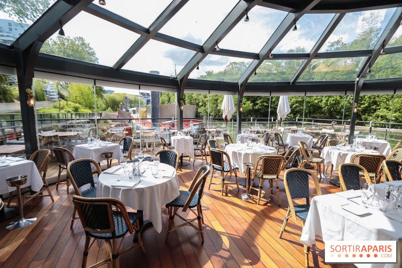 Le River Café, la péniche terrasse-restaurant se renouvelle