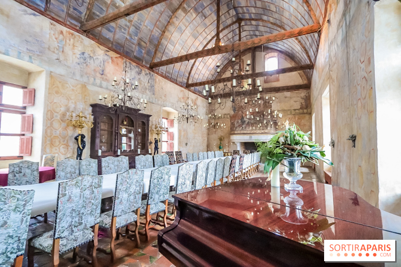 Château de Farcheville, la salle