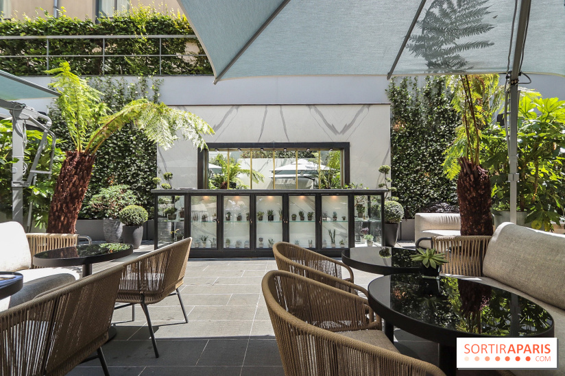 Le Collectionneur, restaurant-terrasse à Paris, les photos