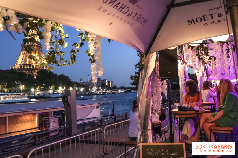 La Guinguette Sohso face à la Tour Eiffel