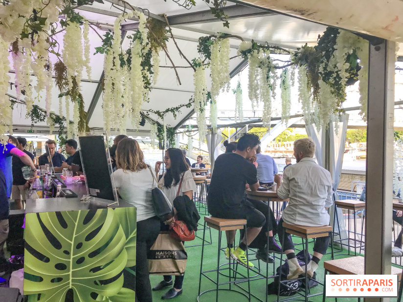 La Guinguette Sohso face à la Tour Eiffel