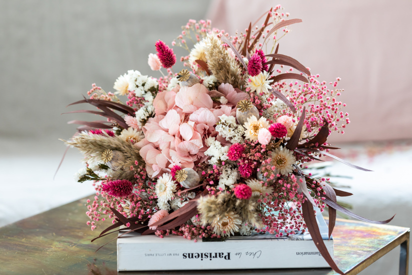 Saint-Valentin 2021 : le top des fleurs séchées