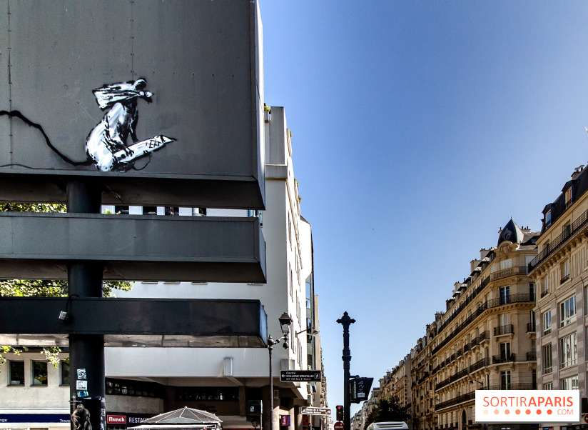 Banksy à Paris !