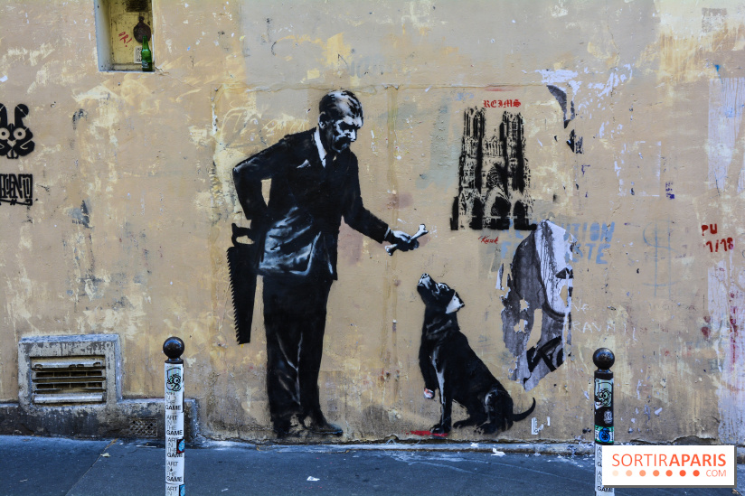 Banksy à Paris, les œuvres en photos