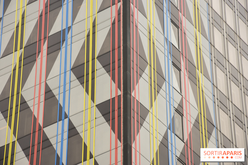 CitizenM inaugure une œuvre d'art sur ses fenêtres à Gare de Lyon