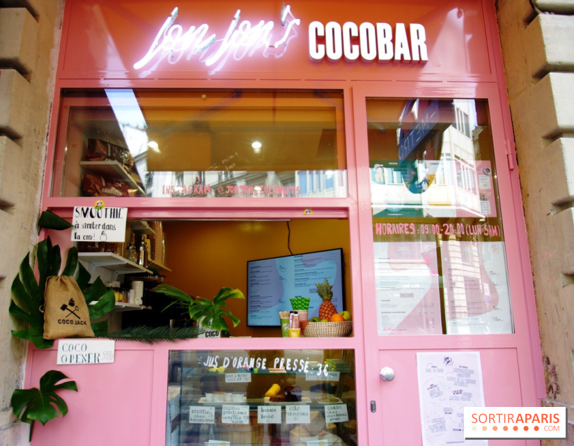 Jonjon's Cocobar by Jonjon's Coconuts : le premier coco bar à Paris