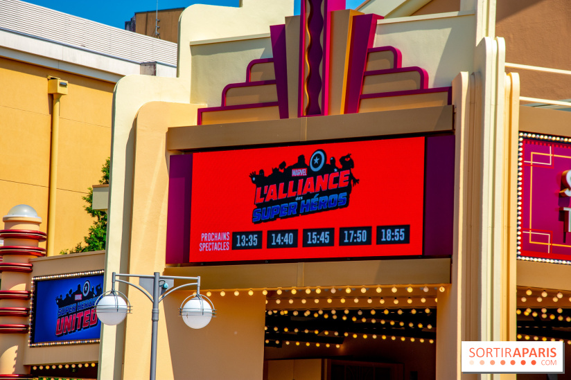 Les super-héros Marvel s'installent à Disneyland Paris !