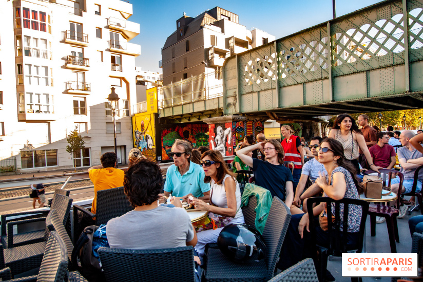 Croisière sur le canal de l'Ourcq