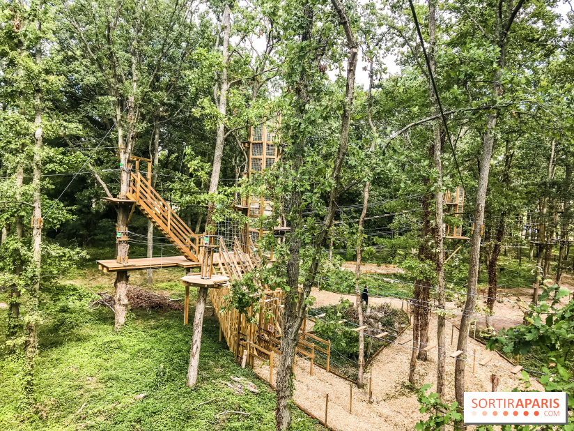 AccroCamp, l'accrobranche des Boucles de Seine