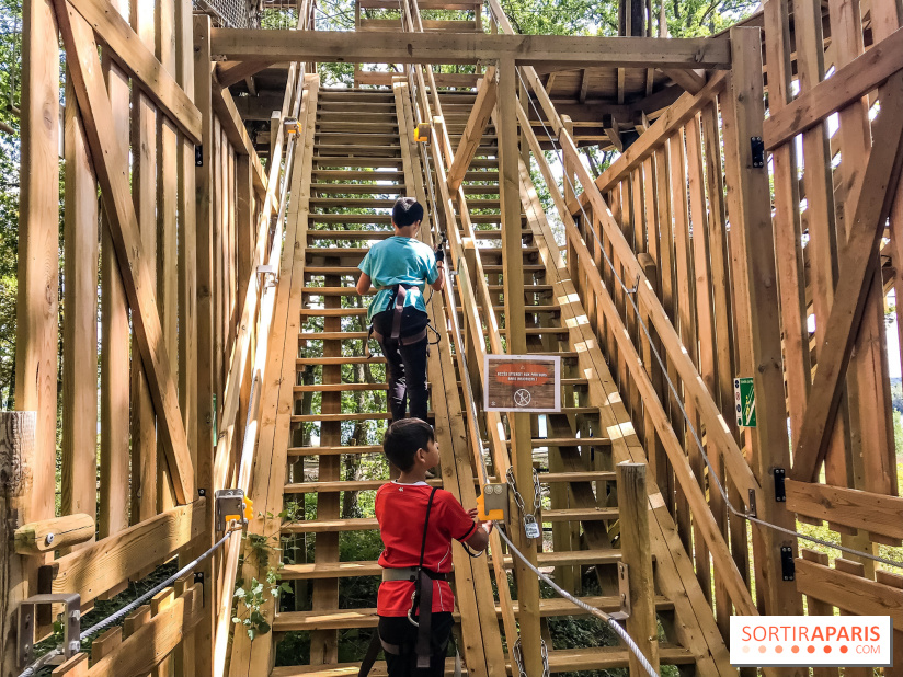 AccroCamp, l'accrobranche des Boucles de Seine