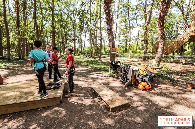 AccroCamp, l'accrobranche des Boucles de Seine