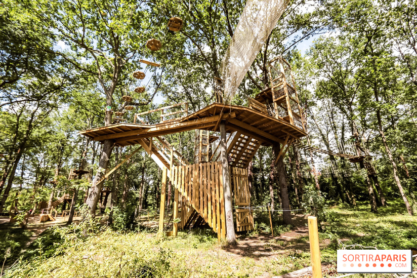 AccroCamp, l'accrobranche des Boucles de Seine