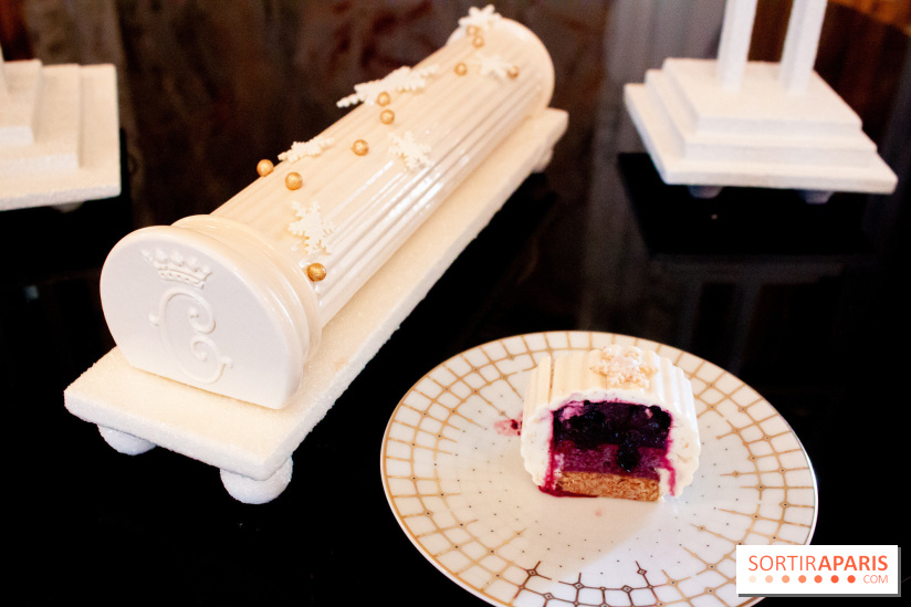 Bûche de Noël 2018 du Crillon