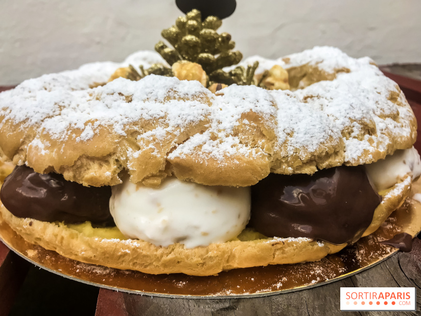 Paris/Rome, bûche 2018 d'Il Gelato Del Marchese