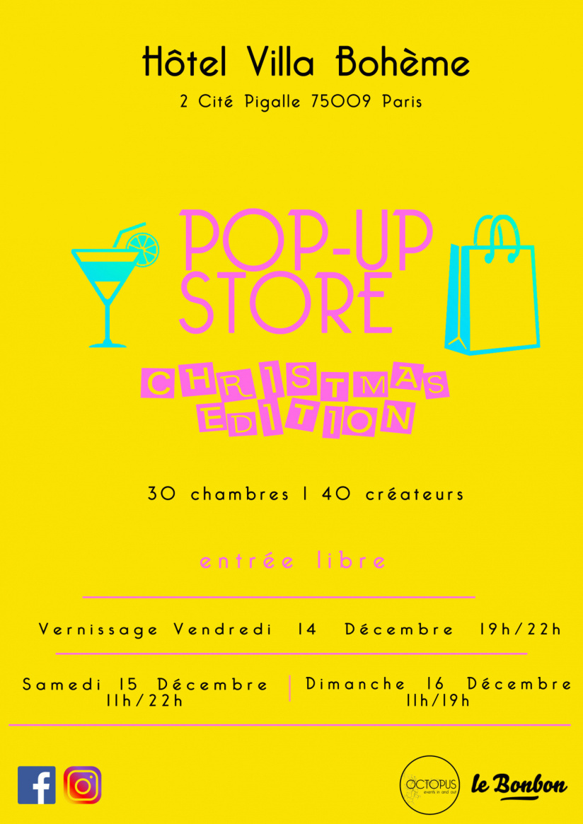 Pop Up Store Hôtel Vila Bohème