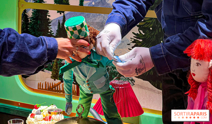 Printemps Haussmann : notre interview du marionnettiste et de la scénographe des vitrines de Noël