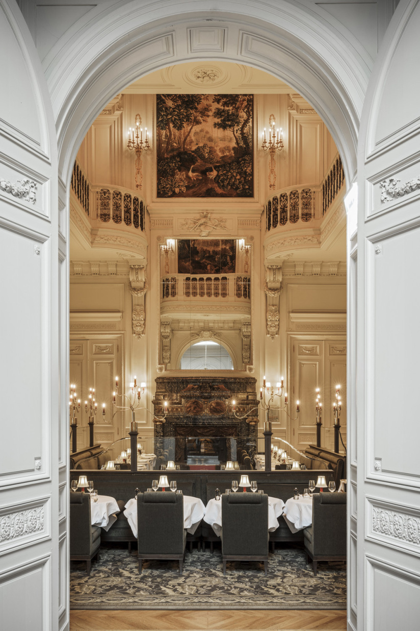 Baronne, le restaurant d'exception de Paris Society, niché dans un hôtel particulier historique