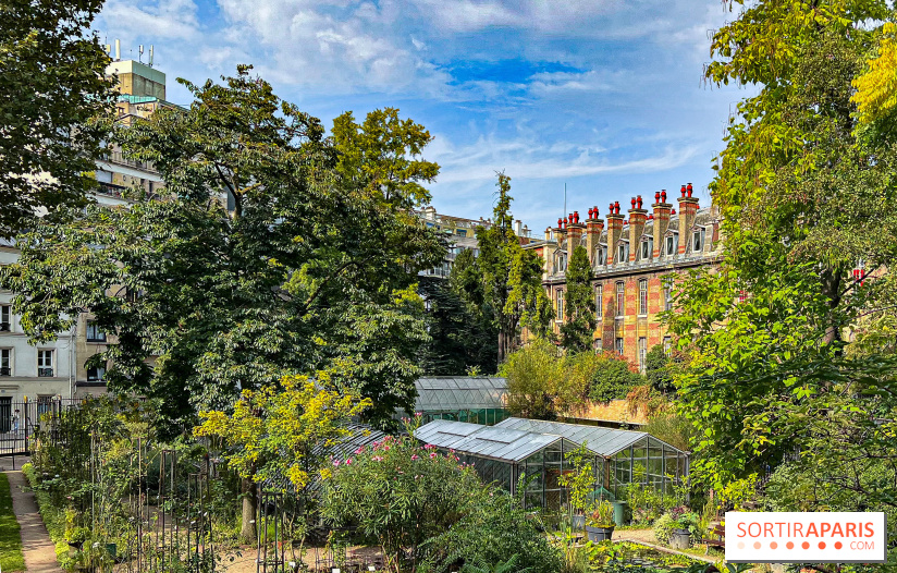 Le jardin botanique de la Faculté de Pharmacie en visite