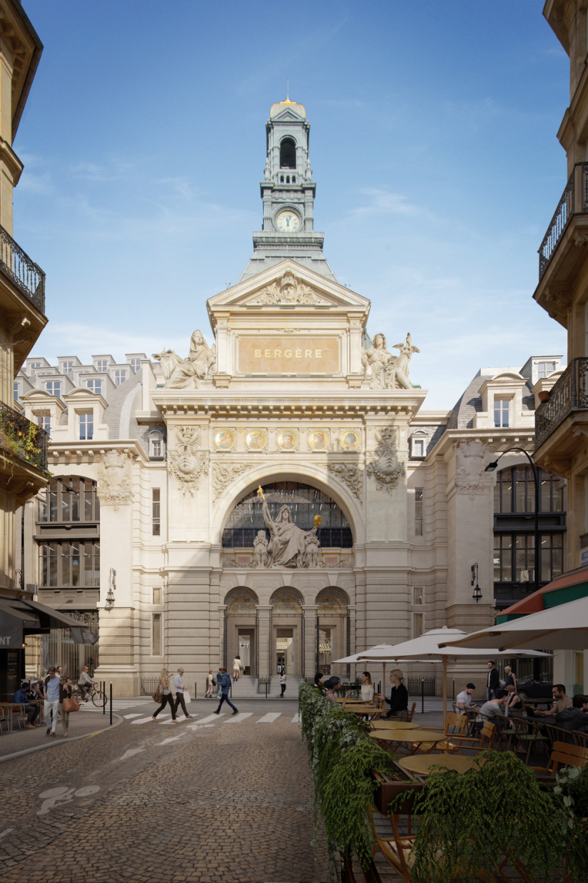 BERGÈRE X PARIS: verrière, restaurant-bar, coworking... la renaissance d'un monument historique du 9e