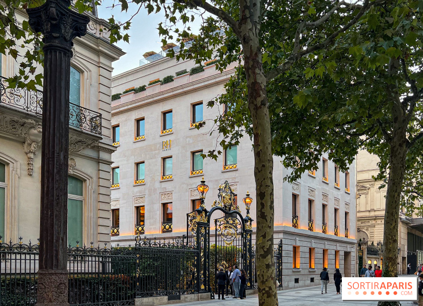 RH Paris : le magasin-galerie de design avec restaurants et rooftop ouvre sur les Champs-Élysées