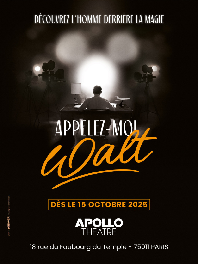 Appelez-moi Walt : une pièce sur l'intimité du fondateur de Disney à l’Apollo Théâtre à Paris