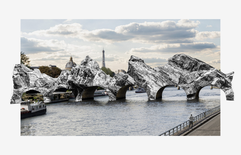 JR va transformer le Pont Neuf en grotte éphémère en hommage à Christo et Jeanne-Claude en juin 2026
