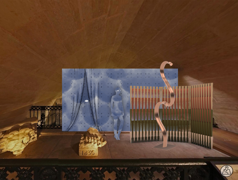 Cette exposition d'art contemporain investit les entrailles de l’Arc de Triomphe en septembre
