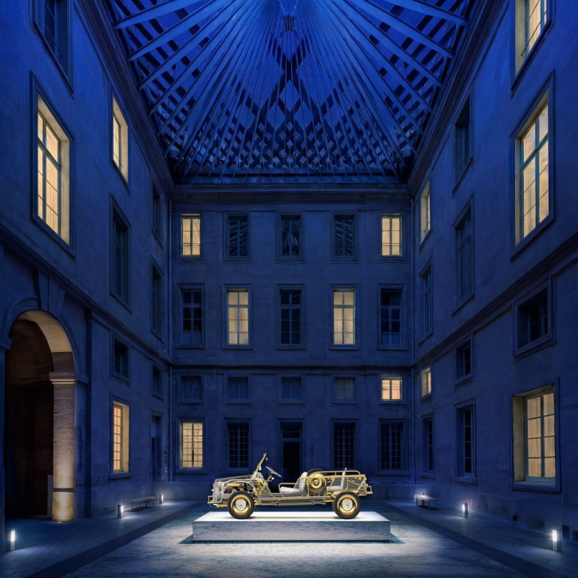 Voiture œuvre d’art et hanji coréen ancestral à l’Hôtel de la Marine pour la Paris Design Week 2026