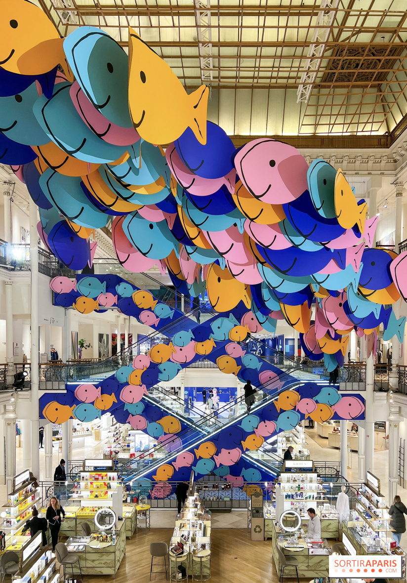 Comme Un Poisson Dans L'Eau, la nouvelle exposition 100% bien-être du Bon Marché Rive Gauche