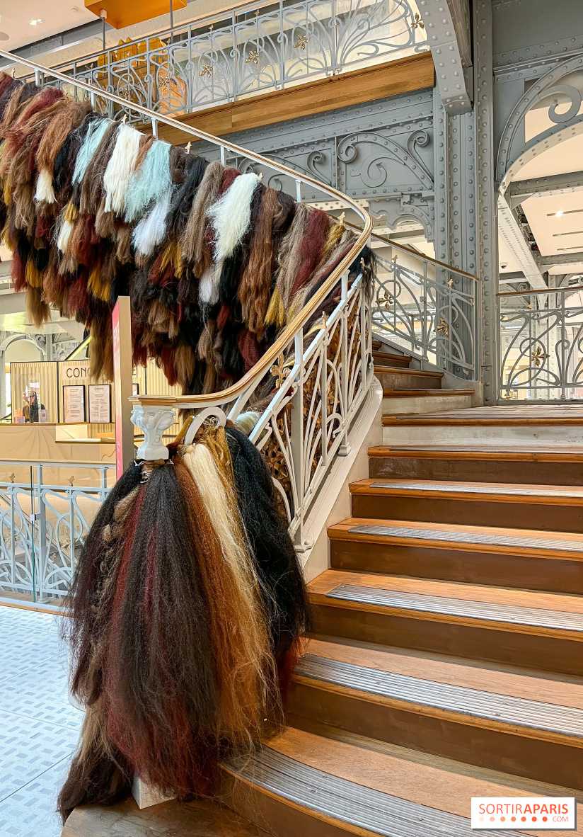 Paris à Poil(s) : carte blanche à l'artiste Charlie Le Mindu qui recoiffe la Samaritaine