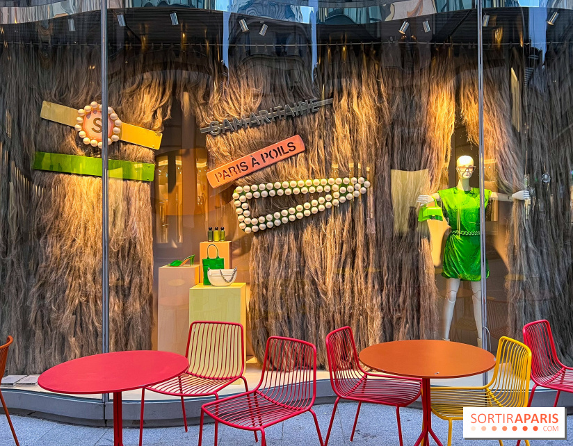 Paris à Poil(s) : carte blanche à l'artiste Charlie Le Mindu qui recoiffe la Samaritaine