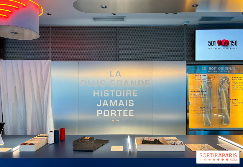 Anniversaire du Levi's 501 : une œuvre en denim à découvrir Place de la République