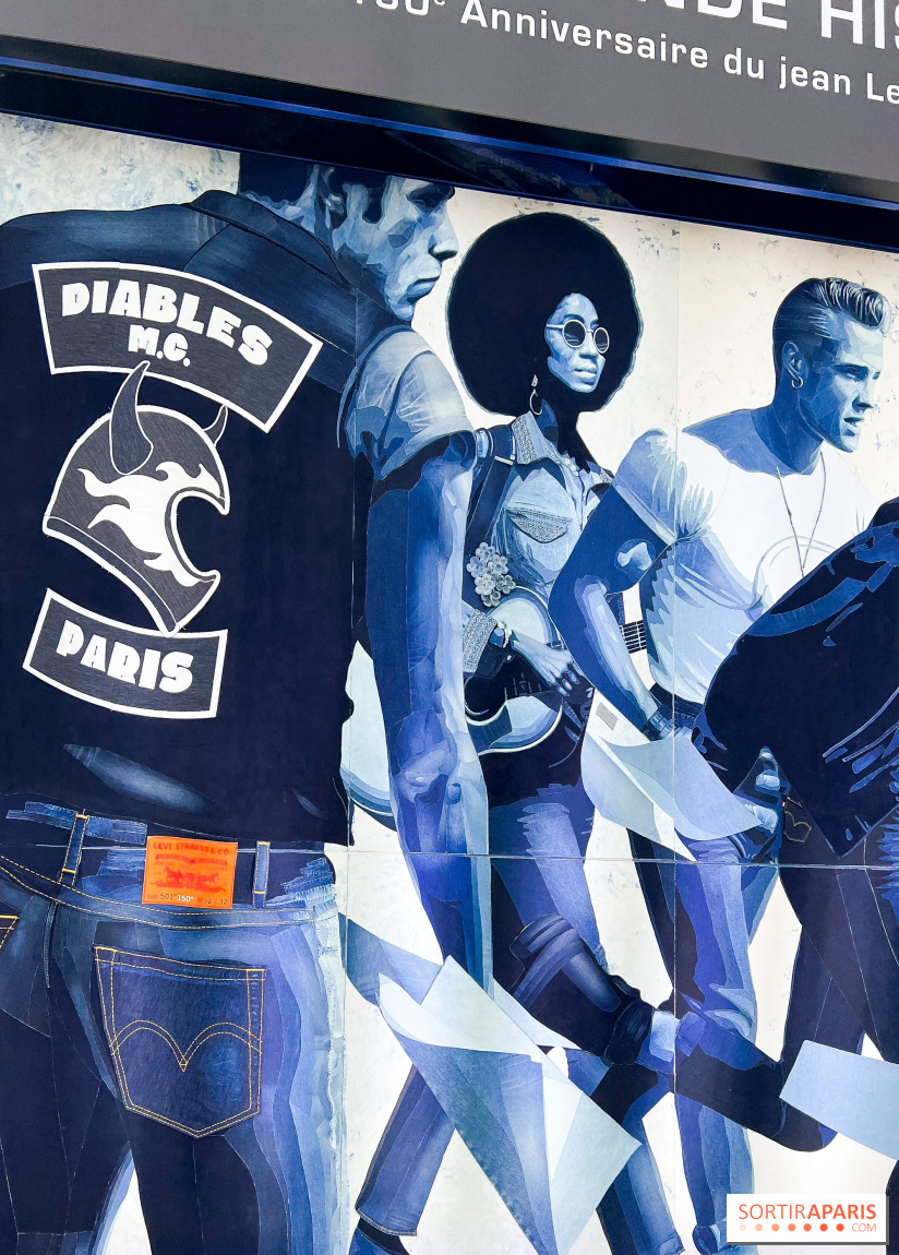 Anniversaire du Levi's 501 : une œuvre en denim à découvrir Place de la République
