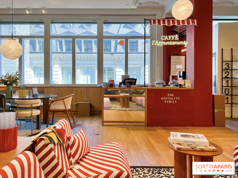 Caffè L'Appuntamento : le premier coffee shop signé The Socialite Family, au Bon Marché Rive Gauche