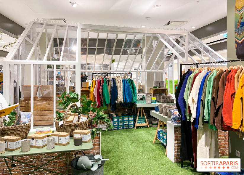 Le BHV Marais se met au vert : marques engagées, ateliers créatifs et jardin éphémère !