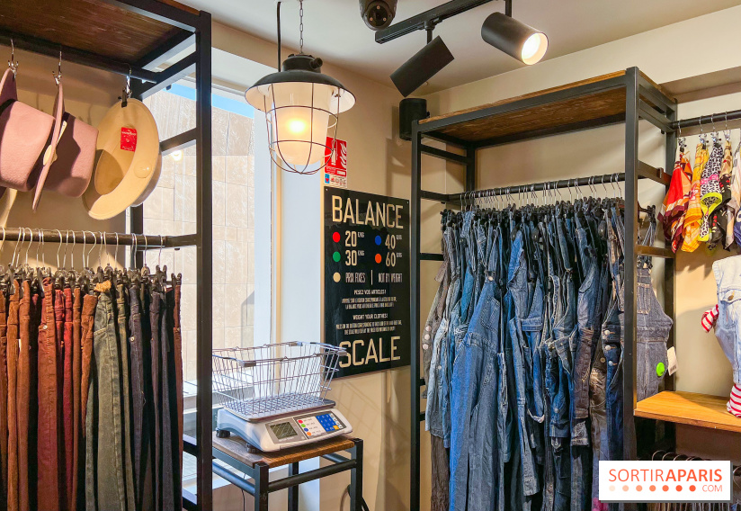 Une énorme friperie Kilo Shop ouvre à Paris !