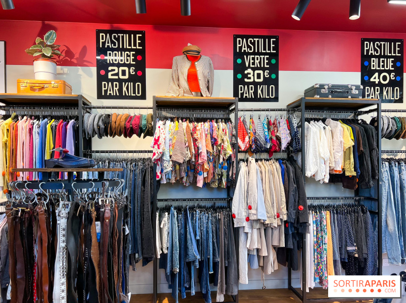 Une énorme friperie Kilo Shop ouvre à Paris !