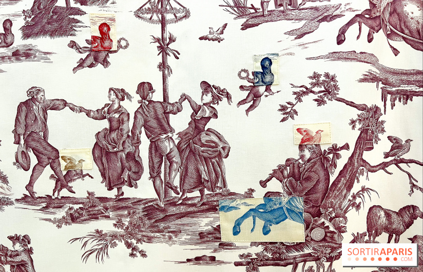 Muses et Monstres, l'exposition brodée au Musée de la Toile de Jouy