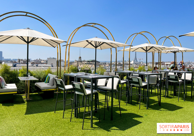 Café Messika : le premier café-terrasse avec vue imprenable sur Paris, de la Maison de Joaillerie