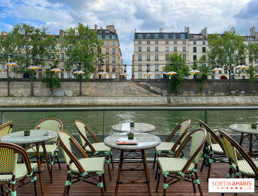 Sena, la nouvelle terrasse face à l'Île Saint Louis : pizzas, Spritzeria, rooftop et pop up stores